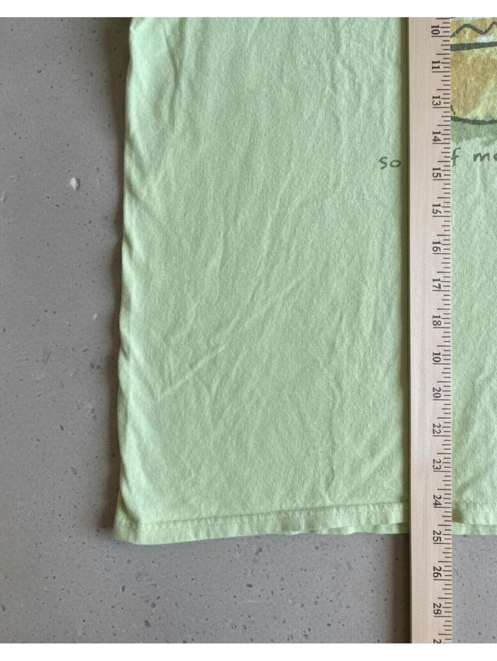 Buck Wear Women Tee L Regular Fit Green 100% Cotton Gardening Graphic Novelty - Picture 5 of 6